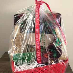 Large Festive Curated Pre-Wrapped Holiday Gift Basket
